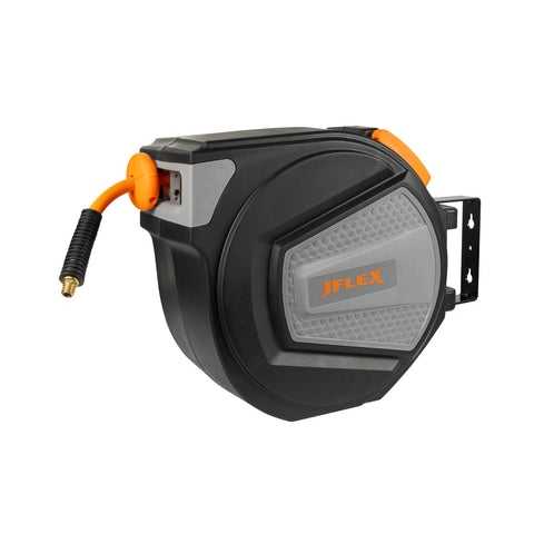 JFLEX 20m Premium Hybrid Air Hose Reel Auto Rewind