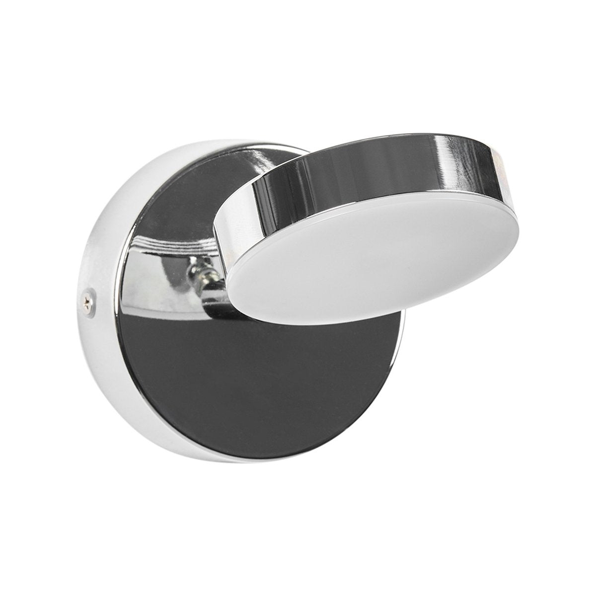 Brilliant Chrome Raxi Adjustable LED Vanity Wall Light - 105mm x 165mm - Daylight - SuperSaverAU - view 2