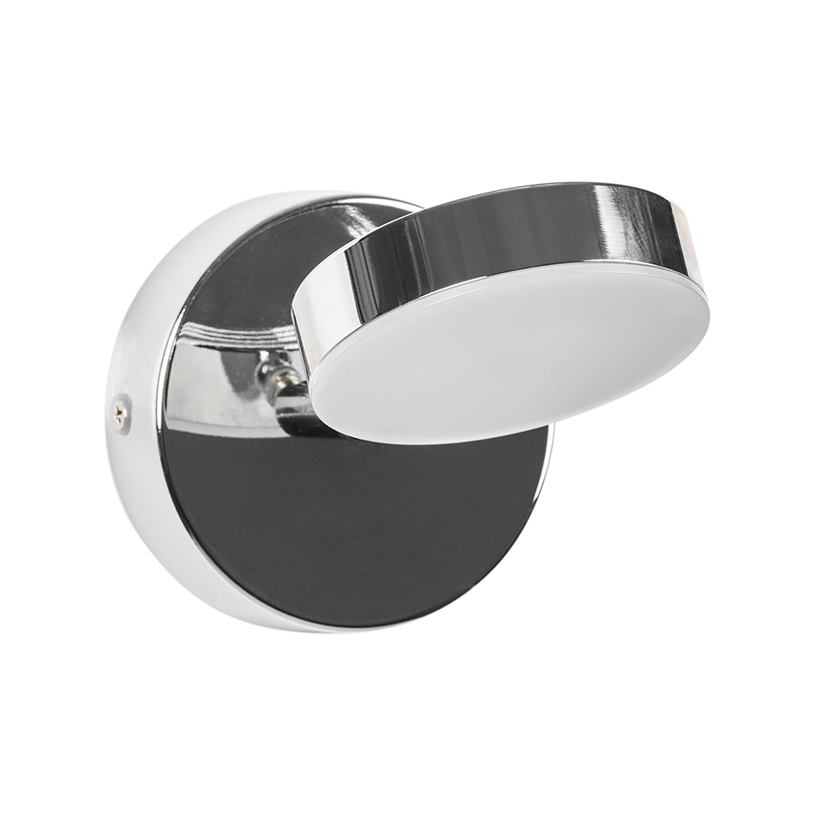 Brilliant Chrome Raxi Adjustable LED Vanity and Wall Light 22444/15