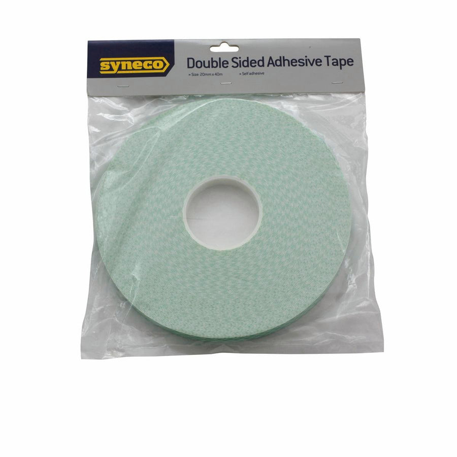 Syneco Double Sided Mounting Foam Tape 20mm x 40m Self Adhesive - SuperSaverAU - view 1