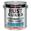 White Knight Rust Guard Neutral Gloss Solvent Based Epoxy Enamel Paint 4L
