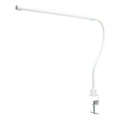 Brilliant Create 10W White LED Desk Lamp with Clamp & Adjustable Head 21010/05