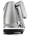 DeLonghi Diadema 1.7L Kettle - Platinum, Brushed Stainless Steel Body, 2400W - KBV2401M