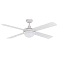 Mercator 130cm White Grange Ceiling Fan with Light - 4 Blade - Quiet Operation - SuperSaverAU - view 1
