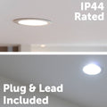 Arlec 9W Smart LED Downlight - 720lm - RGB & CCT - 92mm Cutout - Indoor Use - SuperSaverAU - view 2
