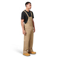 Hard Yakka Khaki Bib & Brace Overalls Size 112 290gsm Cotton Drill Mens