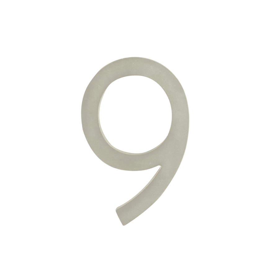 Sandleford Stainless Steel Lorne Numeral 9 - 100mm - Durable & Visible - SuperSaverAU - view 1