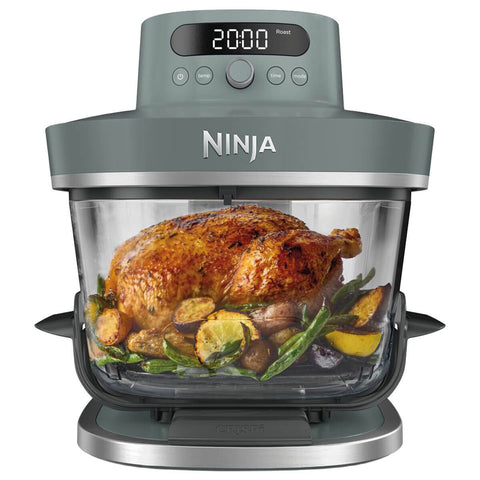 Ninja Crispi Pro 6-in-1 Glass Air Fryer 5.7L - 2050W, Sage Green Finish - AS101GYANZ