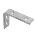 Carinya Galvanised Angle Bracket 75 x 50mm 4 Pack - Silver - SuperSaverAU - view 1