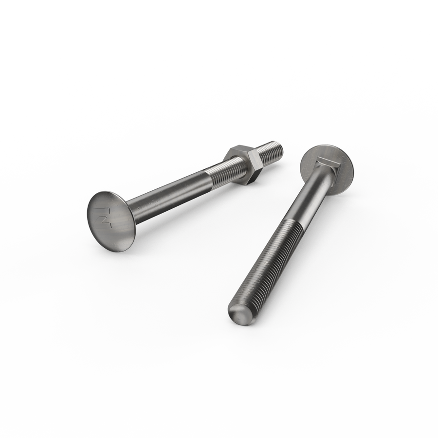 Zenith Stainless Steel 304 Grade Cup Head Bolts M10 x 120mm Durable - SuperSaverAU - view 1