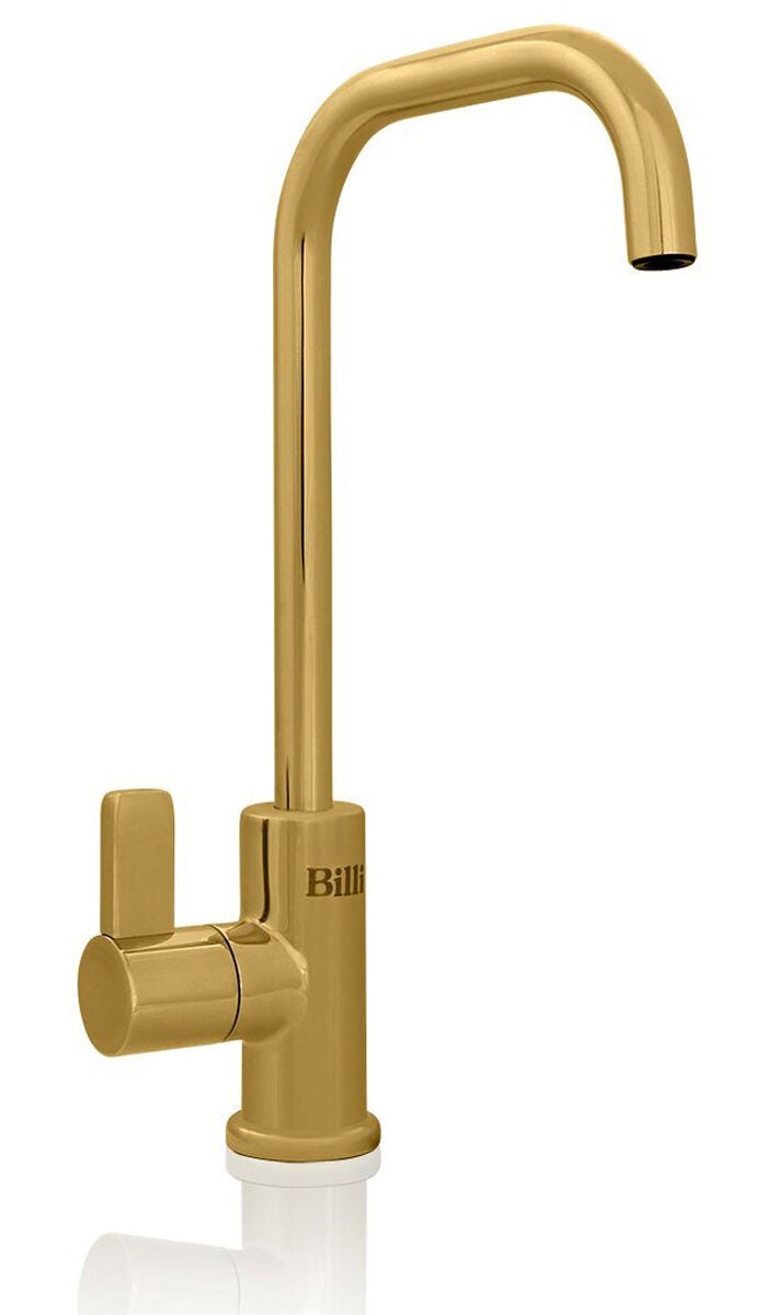 Billi Home FT Ambient Filtered Water Tap with Square Slimline Dispenser - Urban Brass Finish - 911000SUB