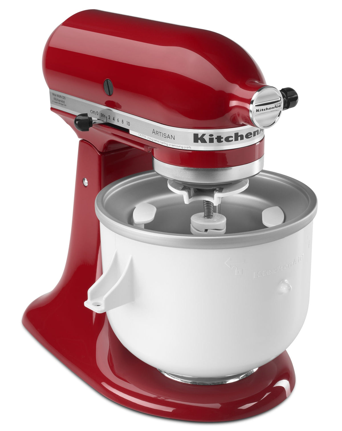 KitchenAid Ice Cream Bowl Attachment - White - Makes Up to 1.9L - Artisan Range - 90255