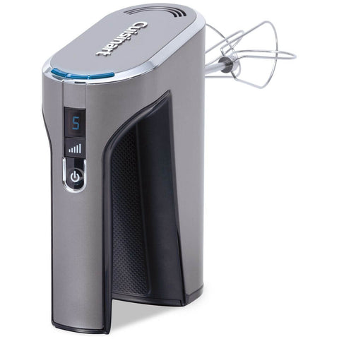 Cuisinart Cordless Hand Mixer - 7.4V Lithium-Ion Battery, Five Speeds, LED Display, USB Charging - RHM-100XA