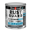 White Knight Rust Guard Epoxy Enamel Paint 250ml - Machinery Grey - UV Resistant - SuperSaverAU - view 1