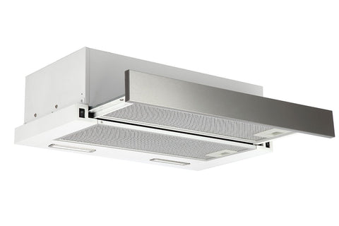 Emilia 60cm Slideout Rangehood - Stainless Steel Fascia, Twin Motor, 320m³/h - CK60SLF
