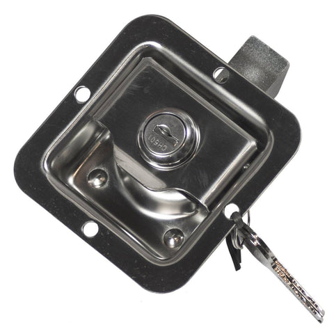 Goliath Paddle Locking Latch - 82mm Stainless Steel - Easy Access - SuperSaverAU - view 1