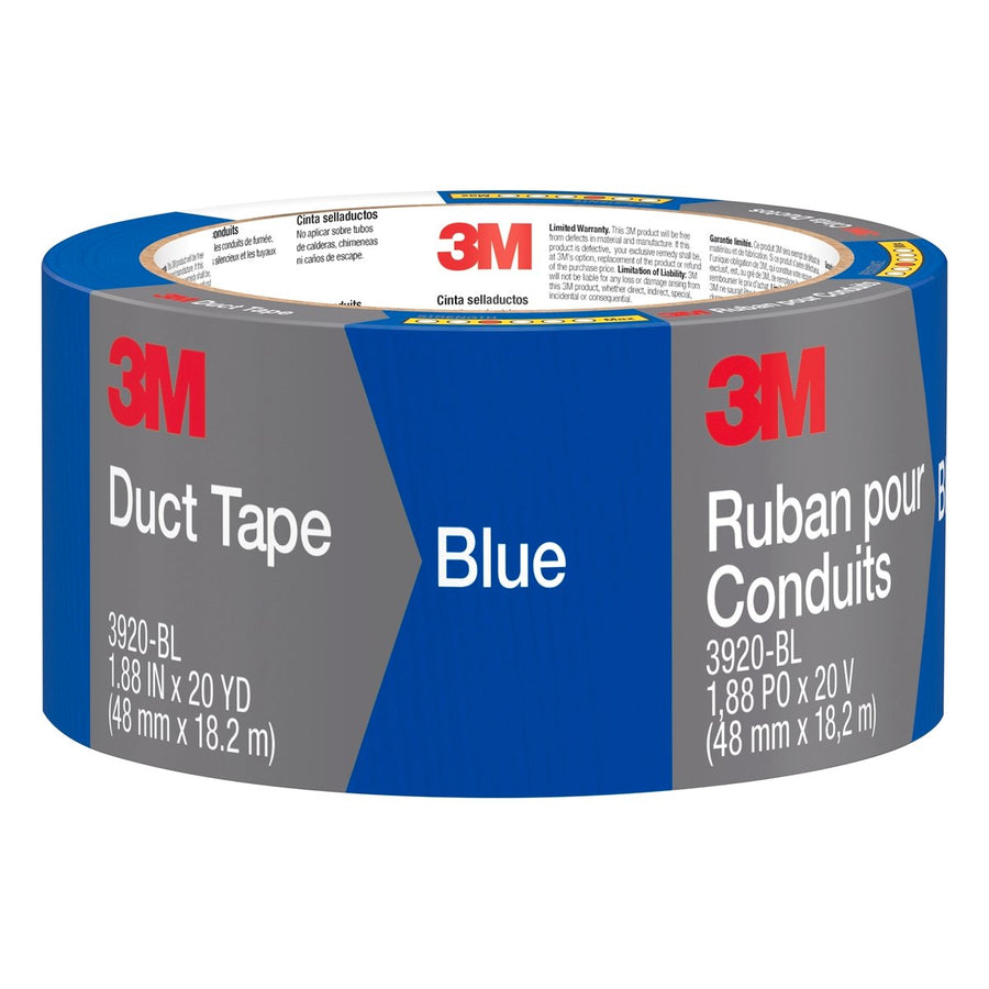 3M Duct Tape Blue - 48mm x 18.2m - High Adhesion All-Purpose Repair Tape - SuperSaverAU - view 1