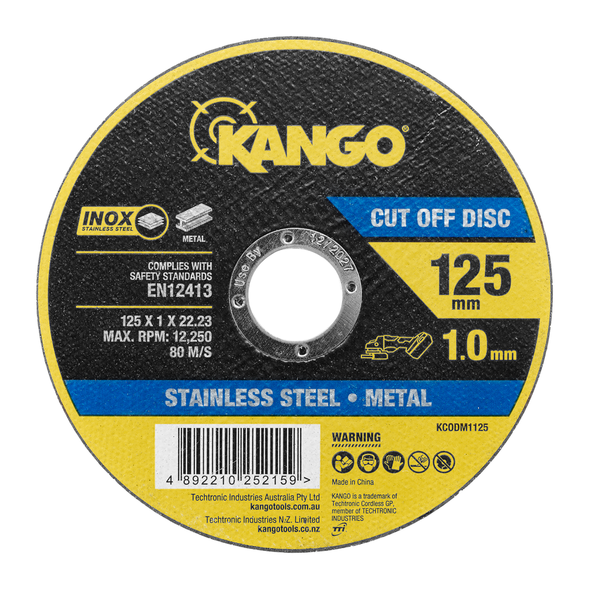 Kango Metal Cut Off Discs - Pack of 25 - 125mm - Inox-Free - Durable - SuperSaverAU - view 5