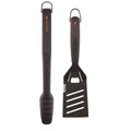 Matador BBQ Tool Set - Black Non Stick - 2 Piece - Stainless Steel - 162mm x 395mm - SuperSaverAU - view 1
