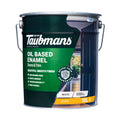 Taubmans 4L White Gloss Oil Based Enamel Paint