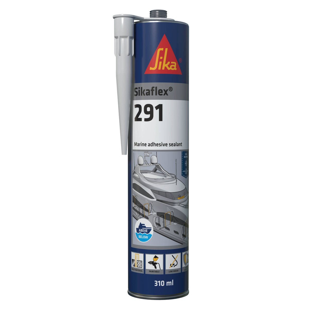 Sika Sikaflex 291 Marine Sealant - 310ml - Black - Weather Resistant - SuperSaverAU - view 1