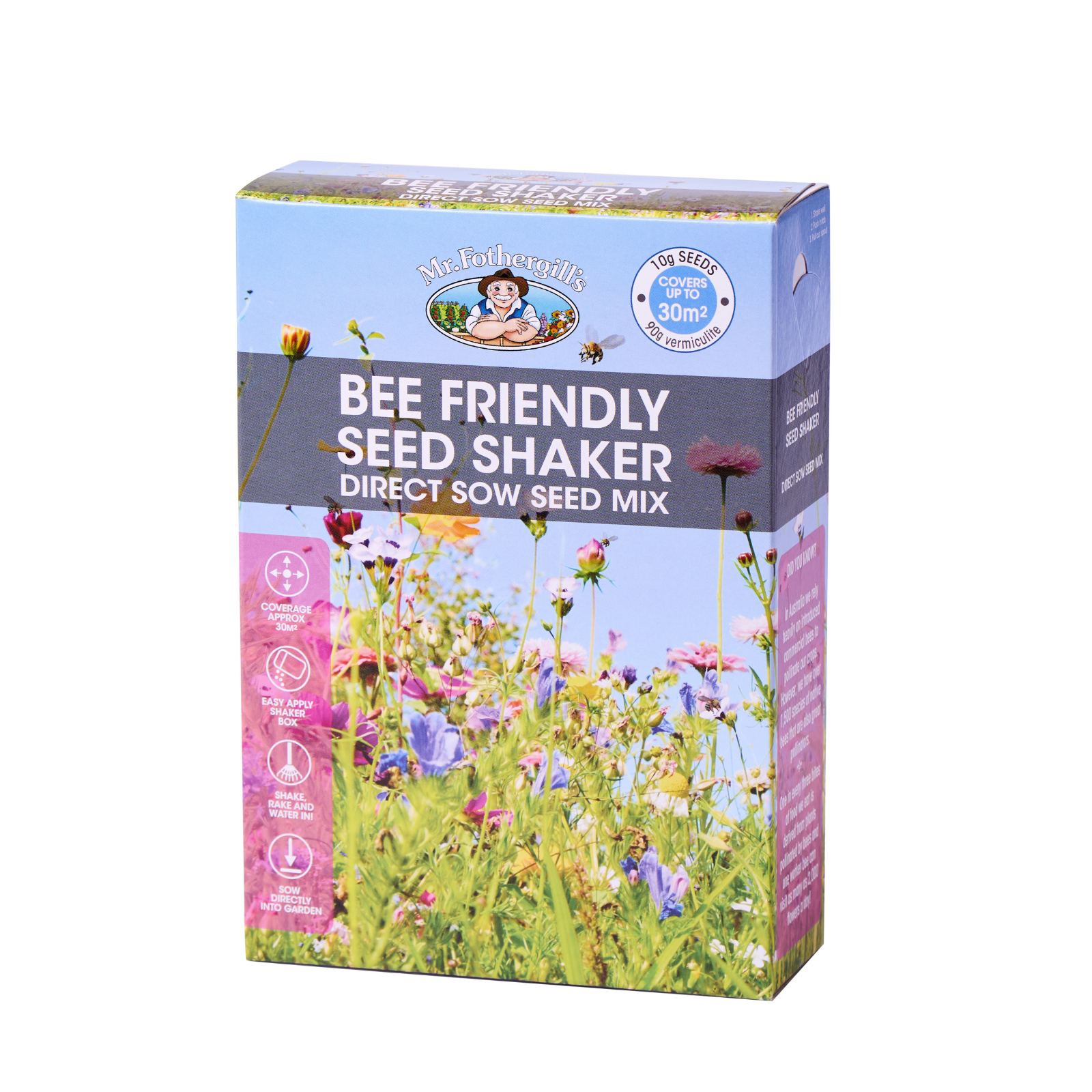 Mr Fothergill's Bee Friendly Flower Mix Shaker Seed