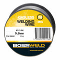 Bossweld 0.8mm x 0.9kg Gasless GS MIG Wire - Flux Cored Self-Shielding Steel