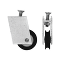 Rolltrak Adjustable Aluminium Carriage - 45mm x 54mm - Acetal Roller - SuperSaverAU - view 1