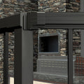 Peak Aluminium Deck Balustrade Horizontal Angle Bracket Kit - Black - 1 Pack - 45mm x 102mm x 63mm - Durable & Rust Resistant - SuperSaverAU - view 4