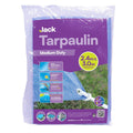 Jack 2 Medium Duty Tarpaulin 2.4m x 3.0m - UV Resistant, Tear-Resistant - SuperSaverAU - view 1