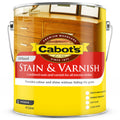 Cabot's Satin Tint Base Oil Based Stain & Varnish 4L - Tintable Clear Interior Timber Finish