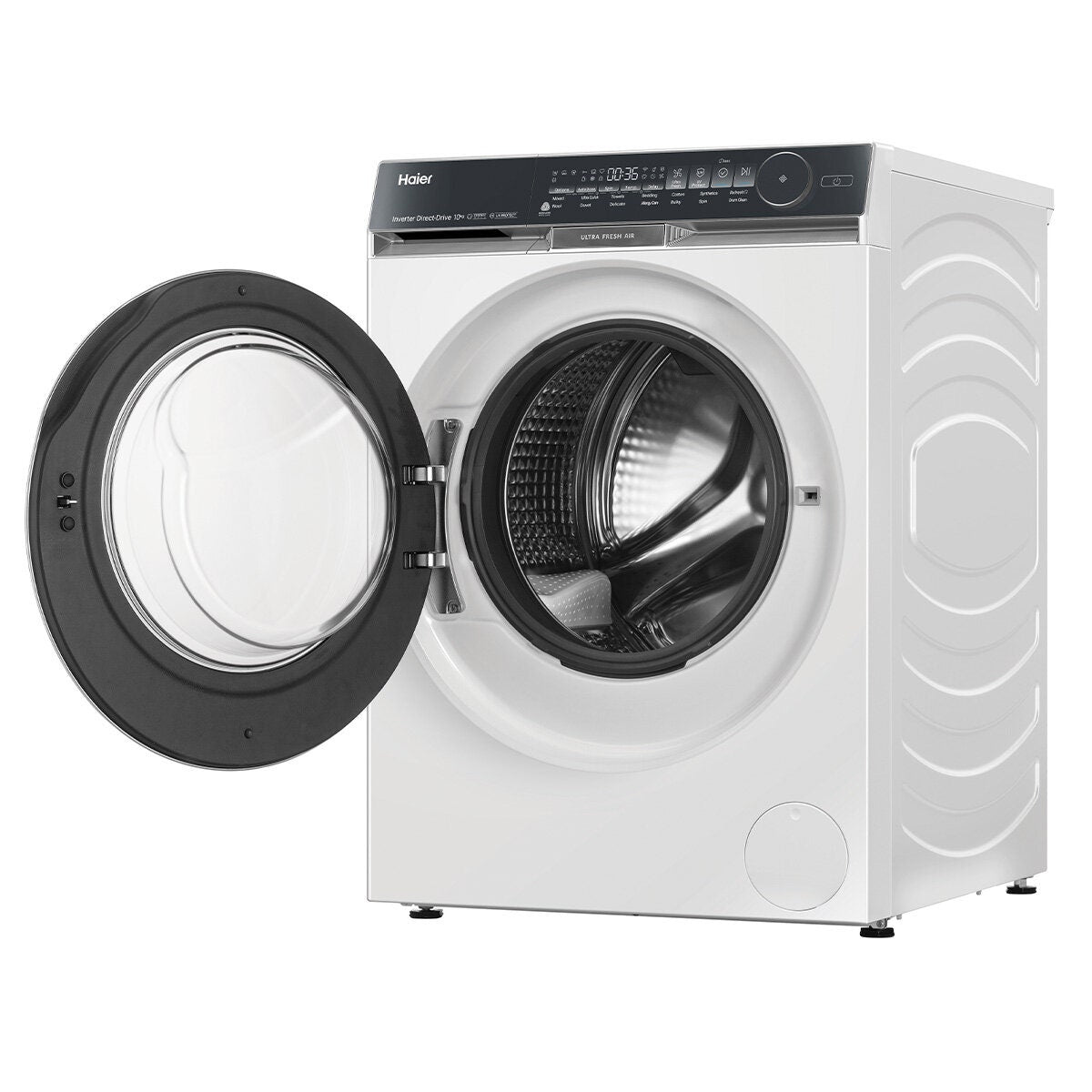 Haier 500 Series 10kg Front Loader - White, Ultra Fresh Air, UV Protect, 5 Star Energy - HWF10DW2