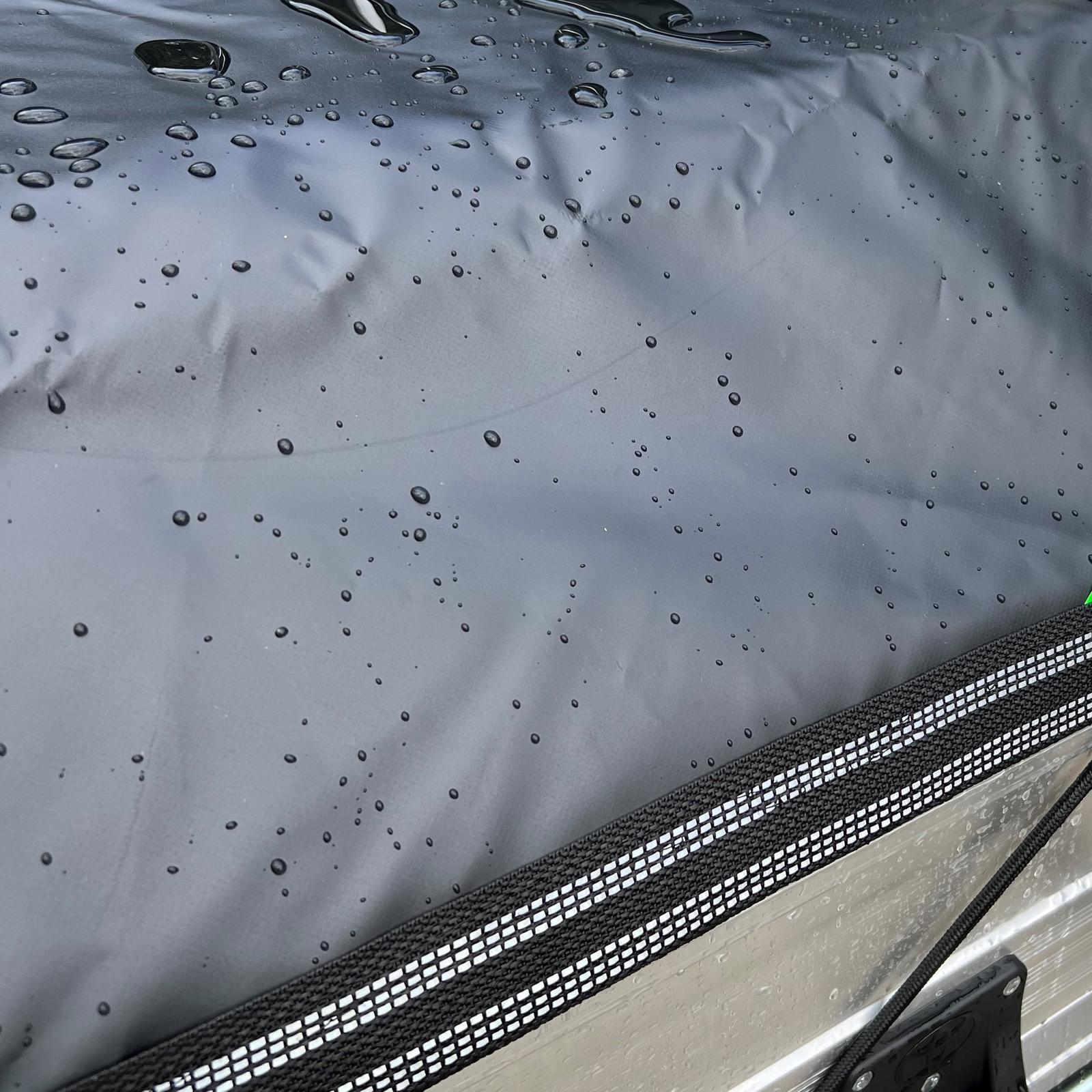 Lion 2 x 2.5m Single Cab Ute Reflx AquaTech Cargo Cover Black Waterproof