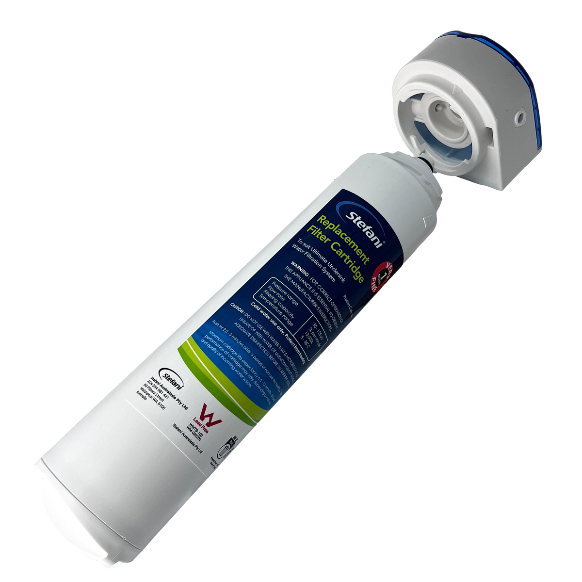 Stefani Ultimate Undersink Water Filtration System - 1 Micron - Carbon Filter - Quick Change