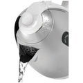 Dualit Jug Kettle 1.5L - Gloss White Polished Finish, 2400W Rapid Boil, 360 Degree Base - DU72041