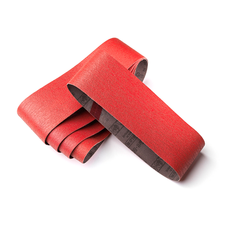 Diablo 36 Grit Abrasive Belt 5 Pack - 75 x 610mm - Red - SuperSaverAU - view 1