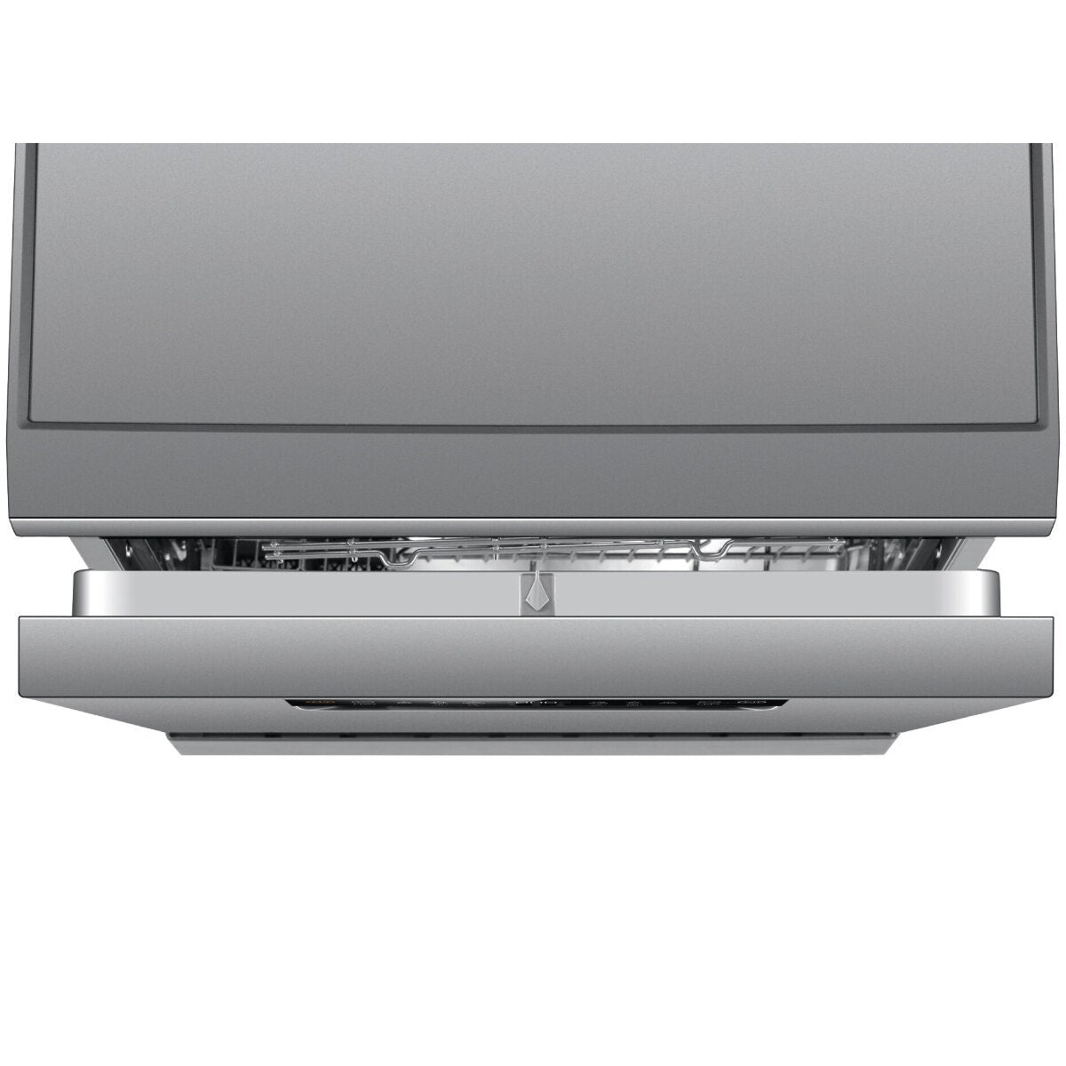 Haier 60cm Freestanding Dishwasher with Sanitise - 15 Place Settings - Satina - ThermoDry - HDW15F1S1