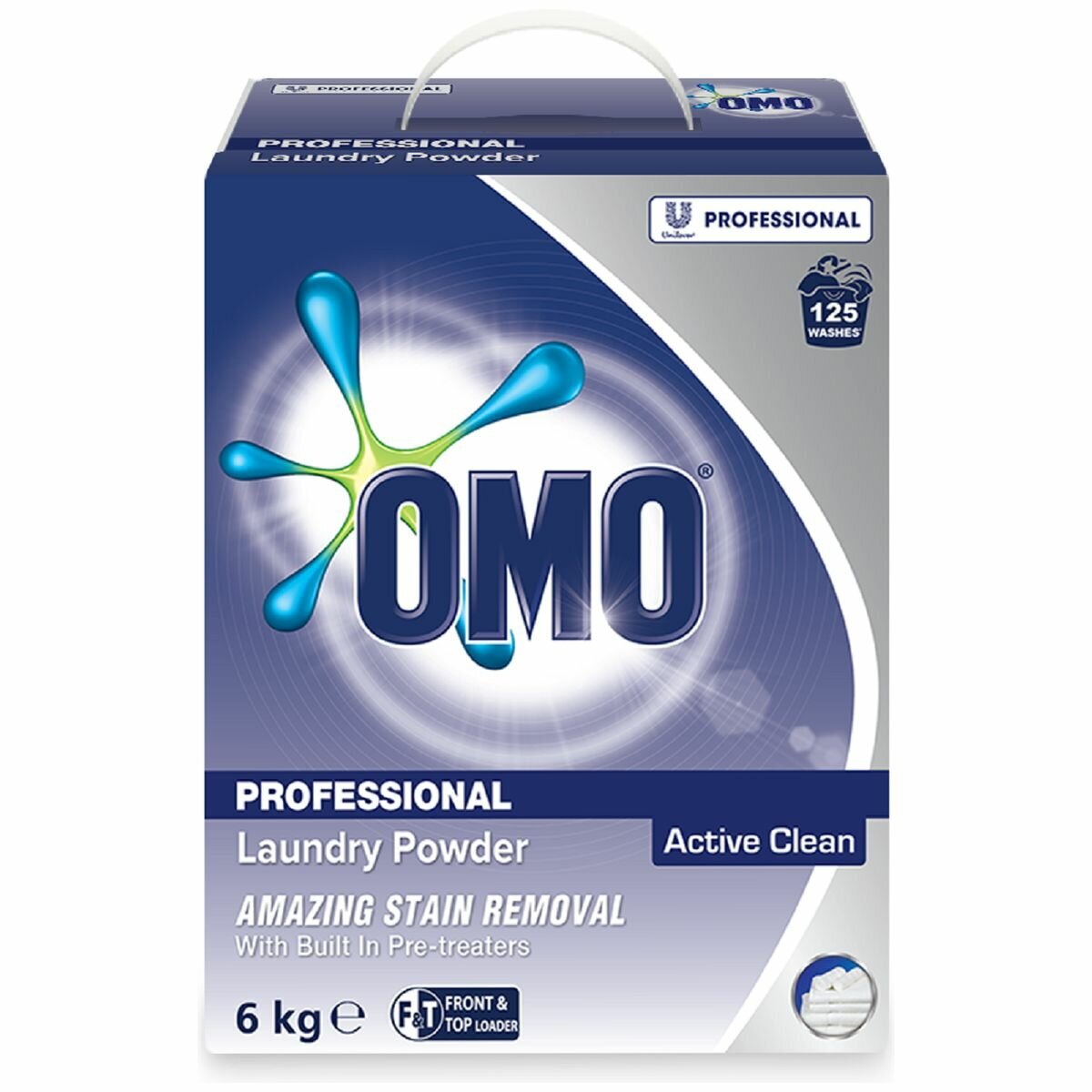 Omo 6kg Professional Laundry Powder for Front and Top Loader Washing Machines - UL67740481