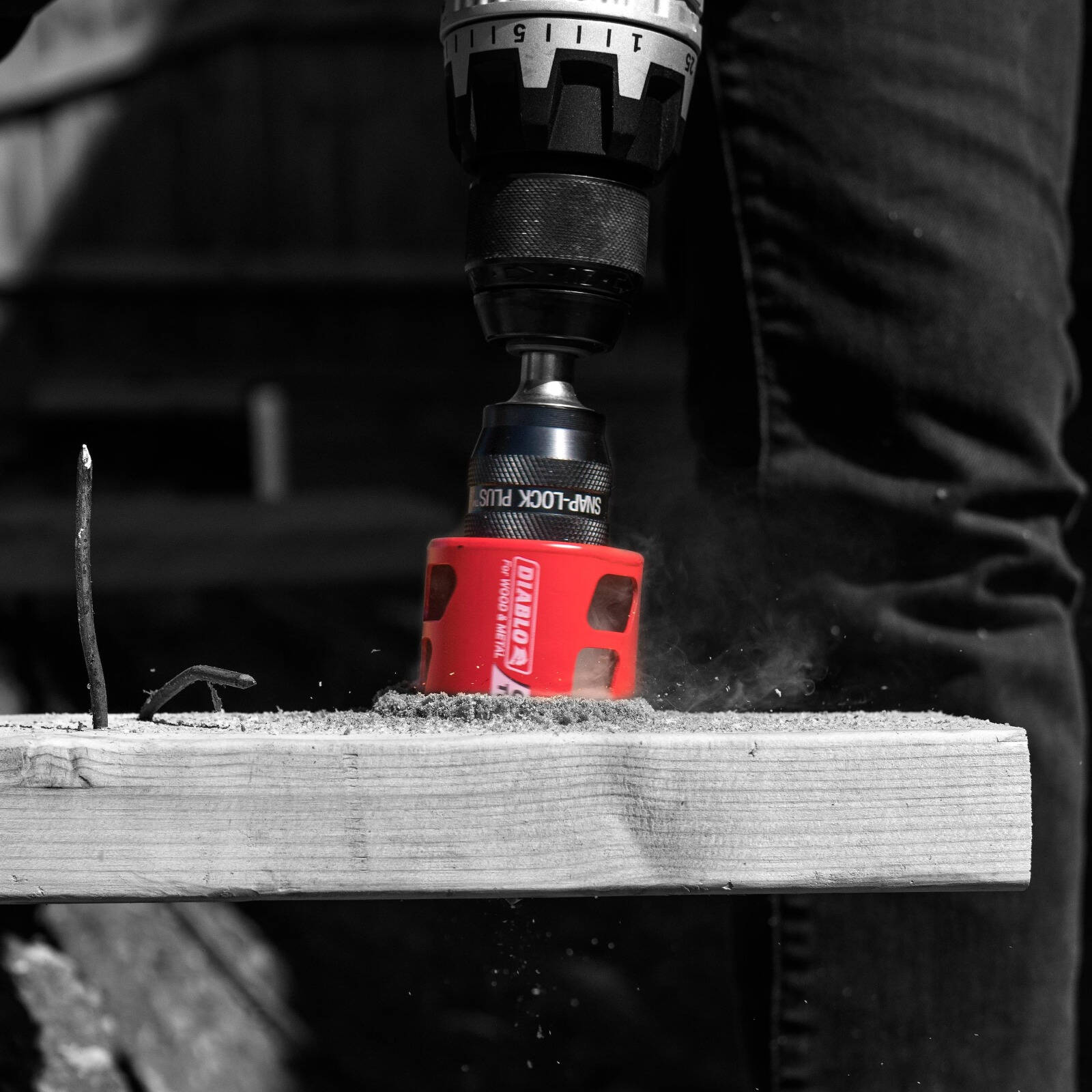 Diablo 25mm Bi-Metal Hole Saw 60mm Depth for Wood, Steel & Plastic