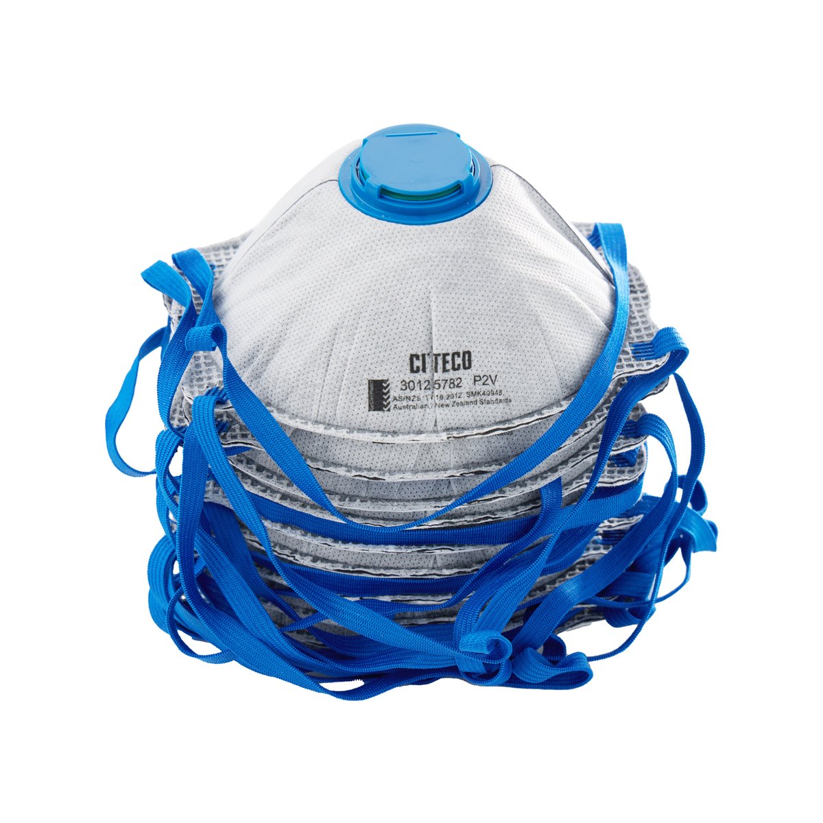 Citeco P2 Respirator 10 Pack - Carbon Valved - 140mm x 180mm - Odour Filtration - SuperSaverAU - view 2