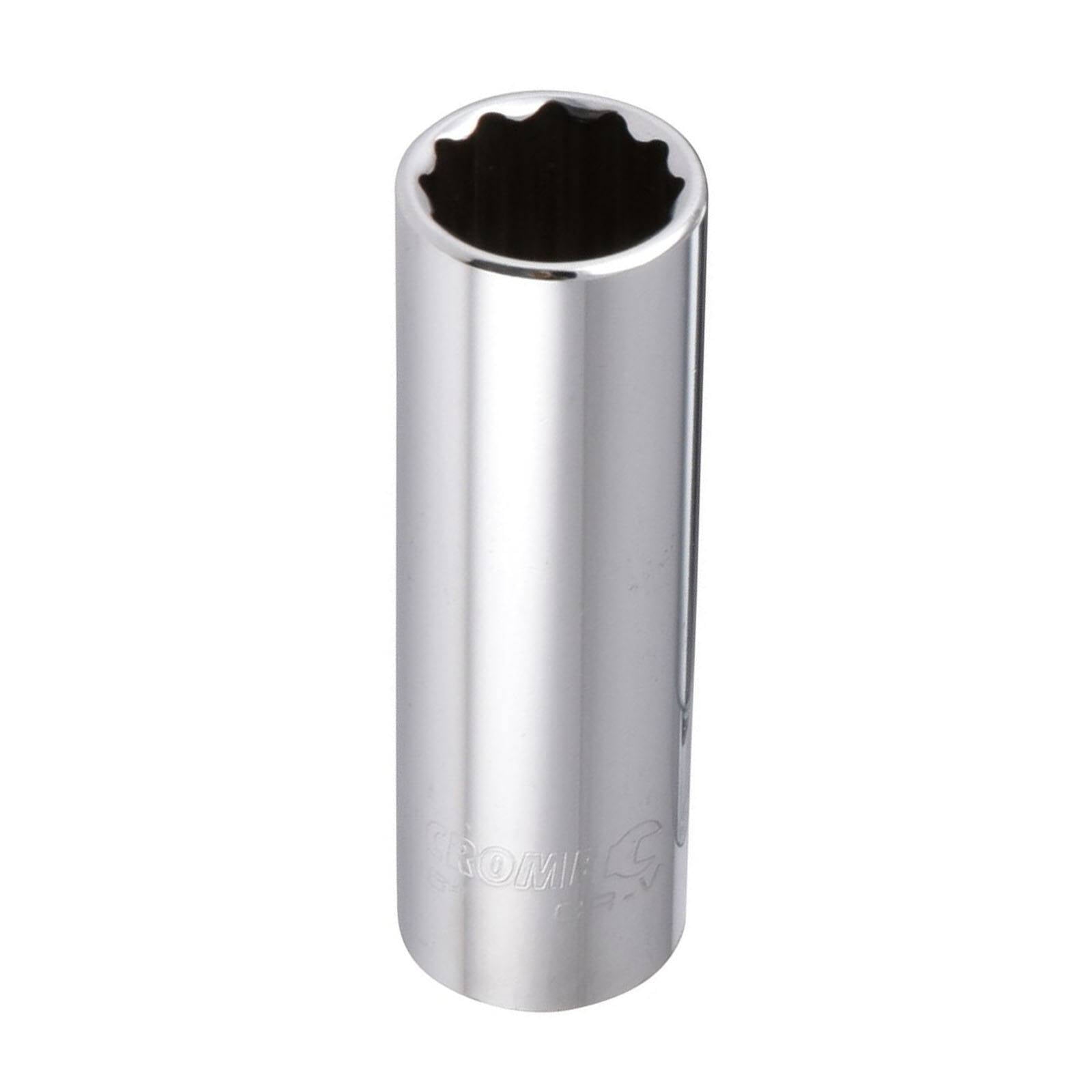 Kincrome 14mm 9/16" 3/8" Drive Spark Plug Socket, 12 Point Chrome Vanadium