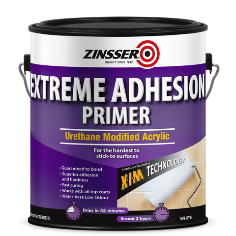 Zinsser Extreme Adhesion Primer - 3.78L - Brush On - Fast Drying - SuperSaverAU - view 1
