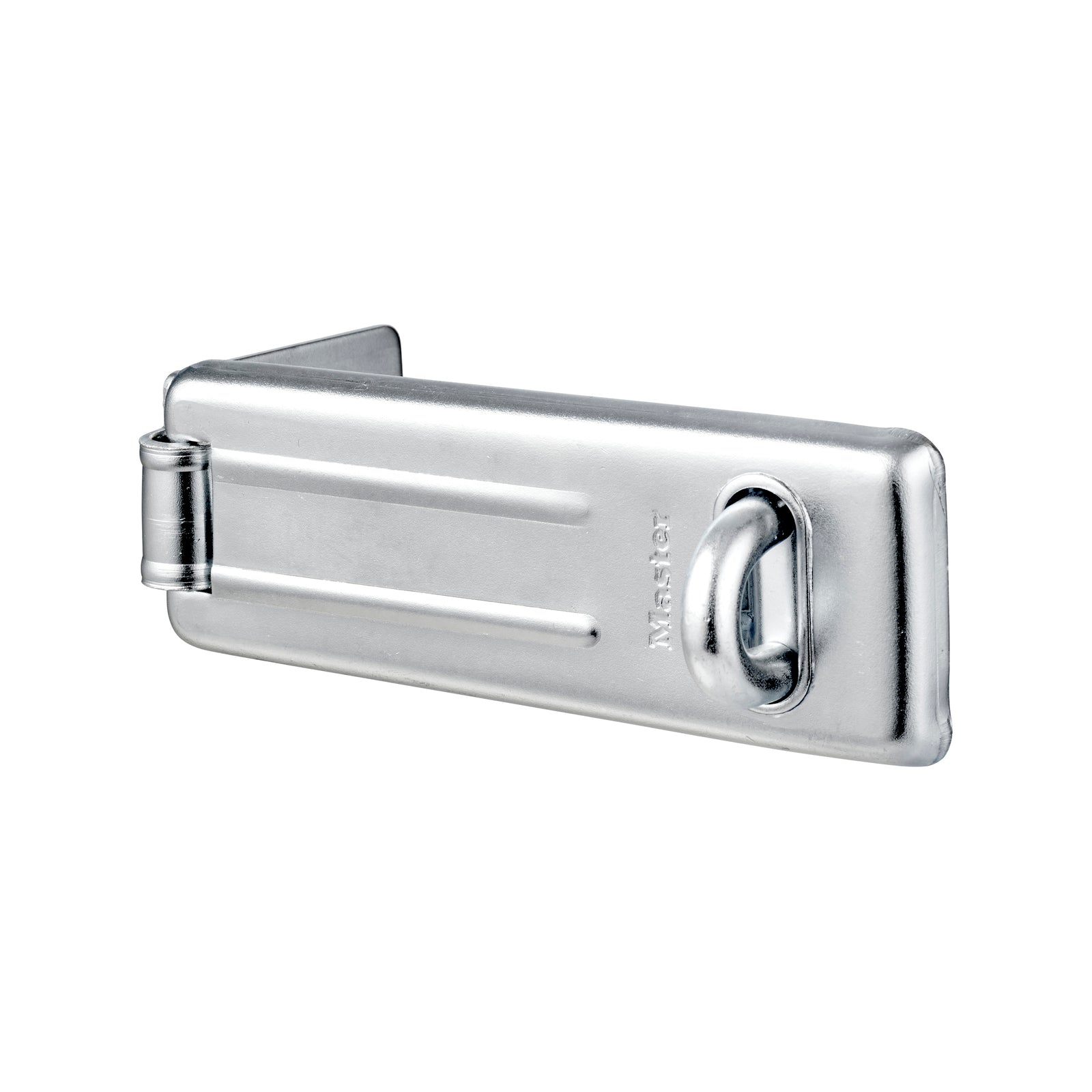Master Lock 112mm Hard Wrought Steel Hasp and Staple