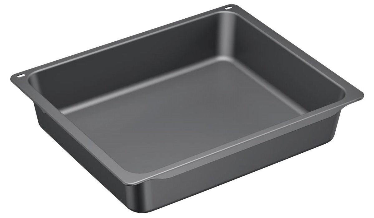 Bosch Professional Pan - Deep 81mm Oven Pan, Anthracite Finish, Dishwasher Safe - HEZ633073