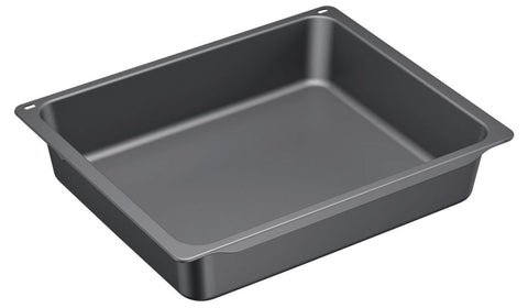 Bosch Professional Pan - Deep 81mm Oven Pan, Anthracite Finish, Dishwasher Safe - HEZ633073
