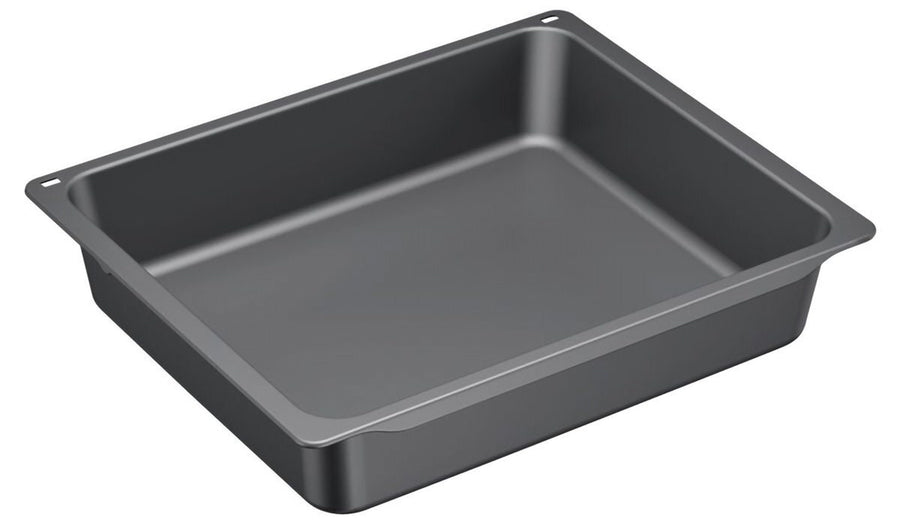 Bosch Professional Pan - Deep 81mm Oven Pan, Anthracite Finish, Dishwasher Safe - HEZ633073