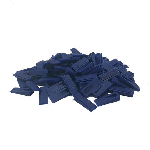 QEP Jumbo Wedge Tile Spacers - 250 Pack - Plastic - Leveling Tool - SuperSaverAU - view 1
