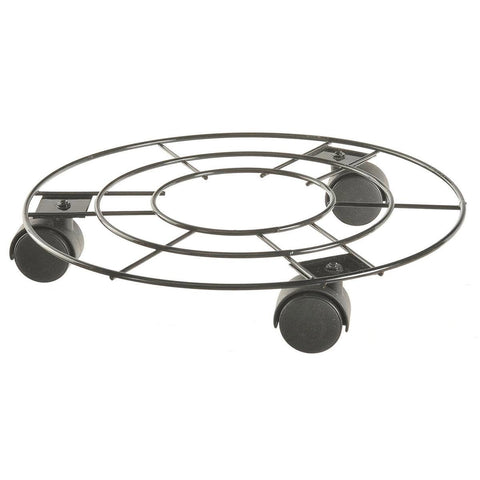 Eden Pot Plant Trolley - 25cm - Wire - Safety Locking Brake - SuperSaverAU - view 1