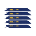 Irwin Bi Metal Reciprocating Saw Blade 5 Pack 6" 18tpi Black - SuperSaverAU - view 2