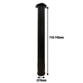 Adoored Black Round Adjustable Furniture Leg 76 x 710mm - 1 Pack - SuperSaverAU - view 2